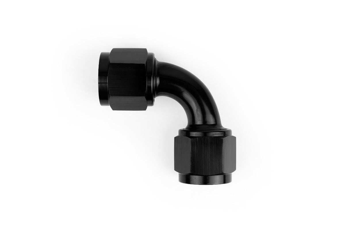 RaceFlux 90-Degree Swivel Seal Female Union Fitting