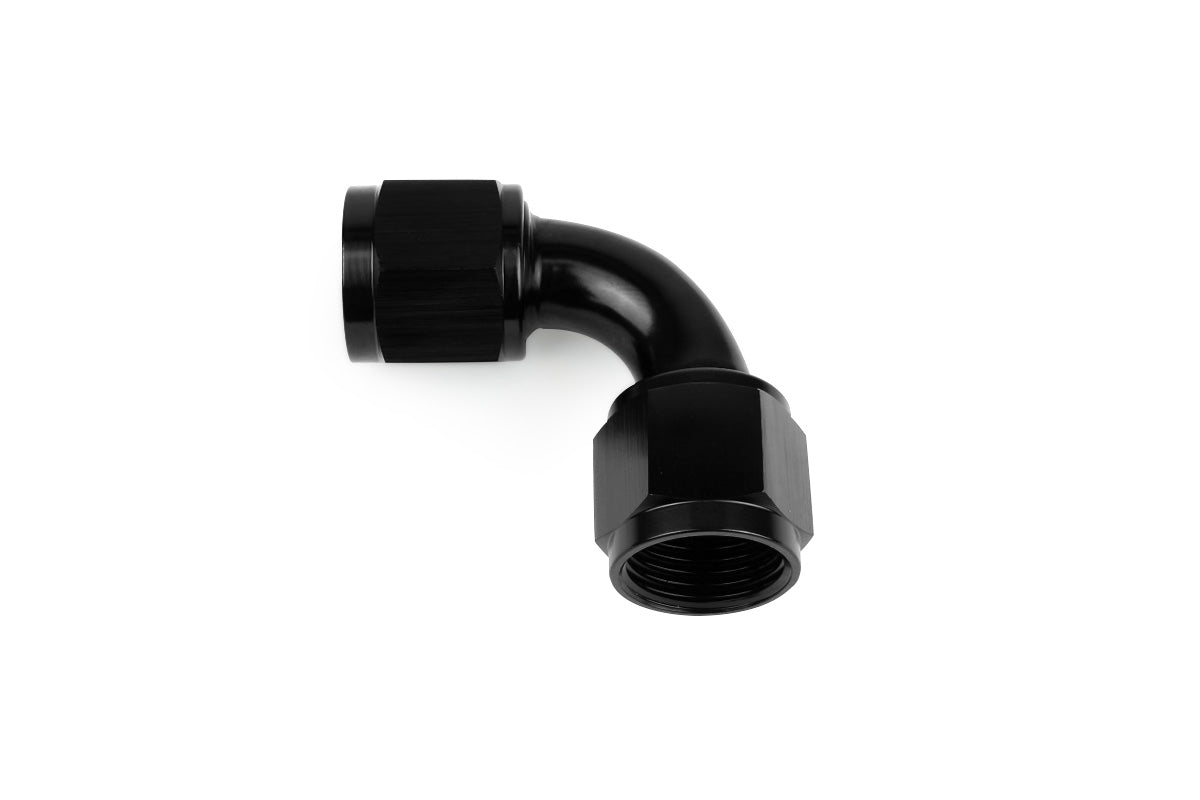RaceFlux 90-Degree Swivel Seal Female Union Fitting