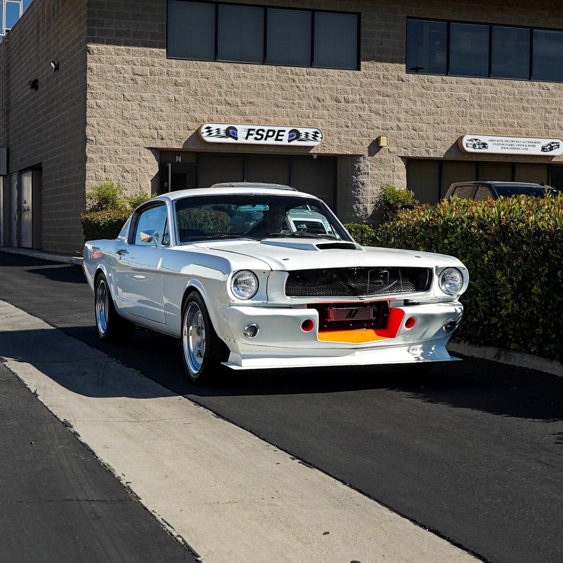 FSPE Front Lip & Splitter – Mustang Shelby GT350 / GT350-Style Apron - JSI Racing 