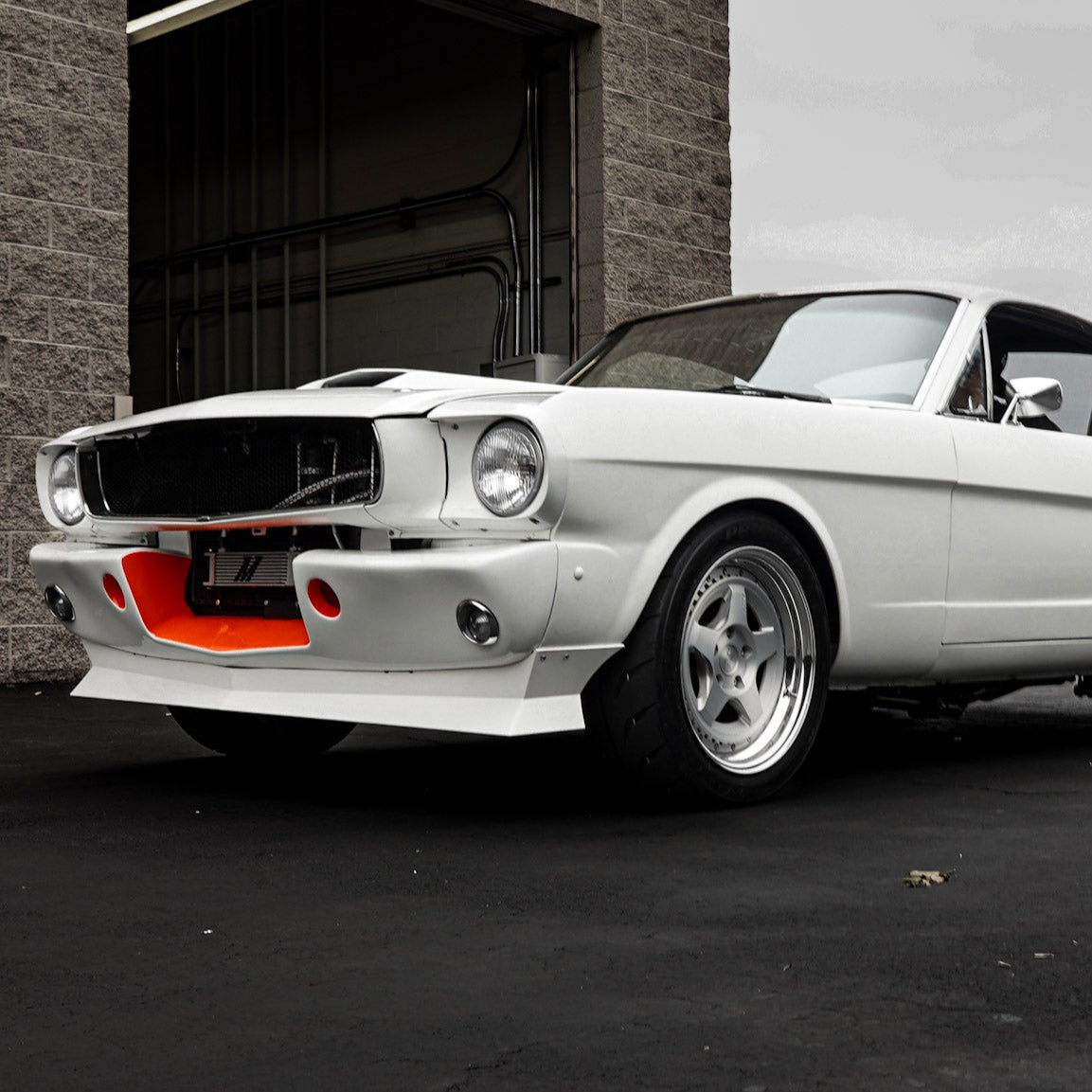 FSPE Front Lip & Splitter – Mustang Shelby GT350 / GT350-Style Apron - JSI Racing 