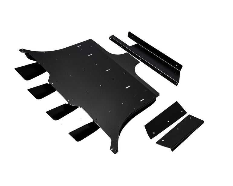 FSPE ATHENA Rear Diffuser & Spats – Mustang S550 (2018–2023 Ecoboost) - JSI Racing 