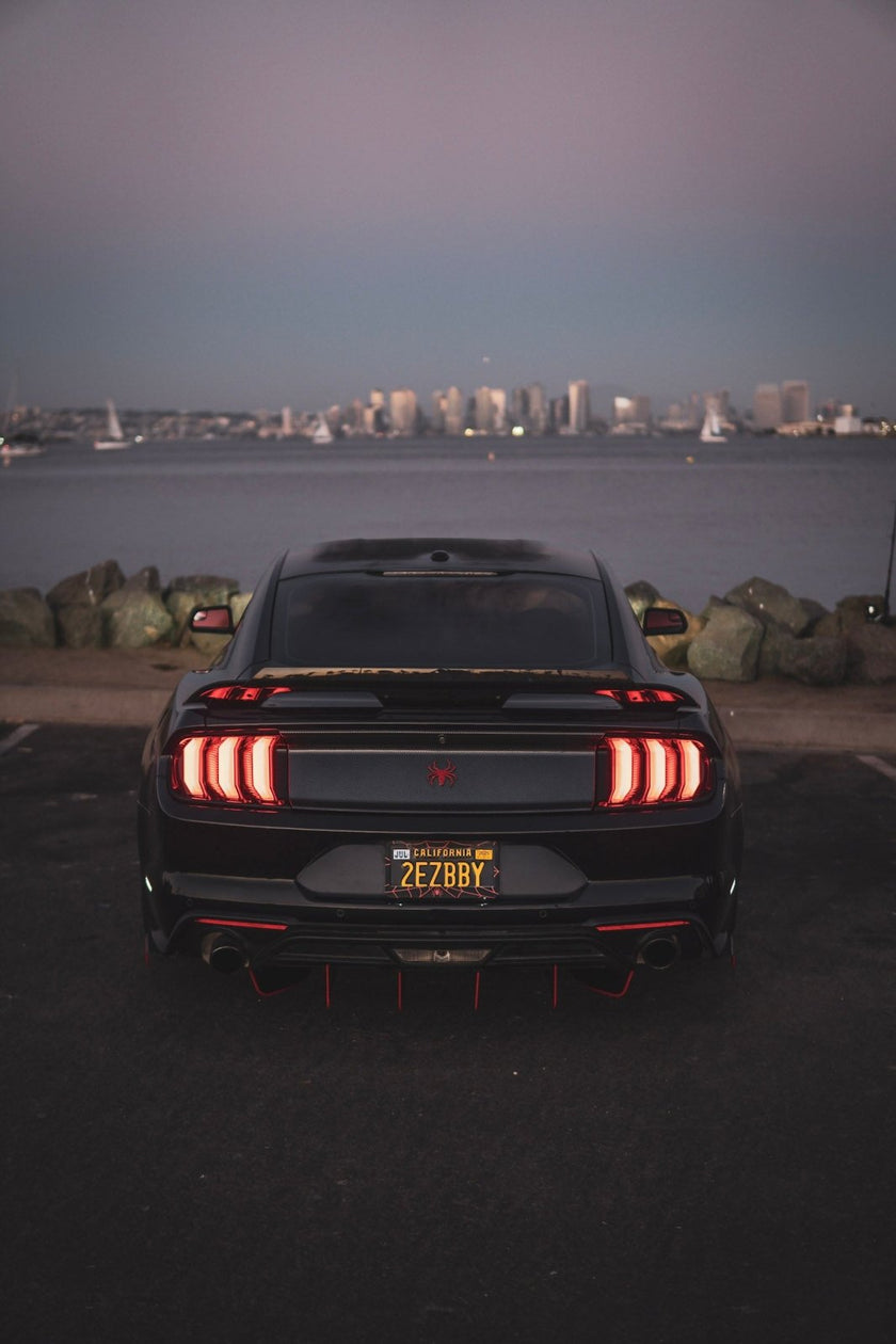 FSPE ATHENA Rear Diffuser & Spats – Mustang S550 (2018–2023 Ecoboost) - JSI Racing 