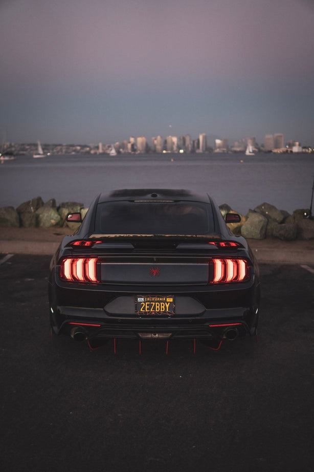 FSPE ATHENA Rear Diffuser & Spats – Mustang S550 (2018–2023 Ecoboost) - JSI Racing 