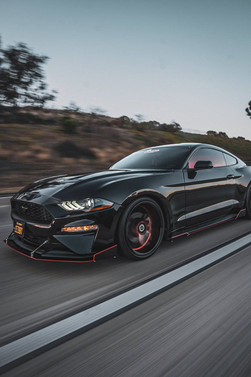 FSPE CHAOS Front Splitter – Mustang S550 (2018–2023 Ecoboost & GT) - JSI Racing 