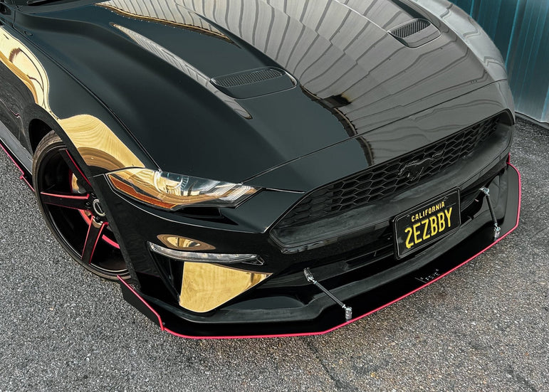 FSPE CHAOS Front Splitter – Mustang S550 (2018–2023 Ecoboost & GT) - JSI Racing 