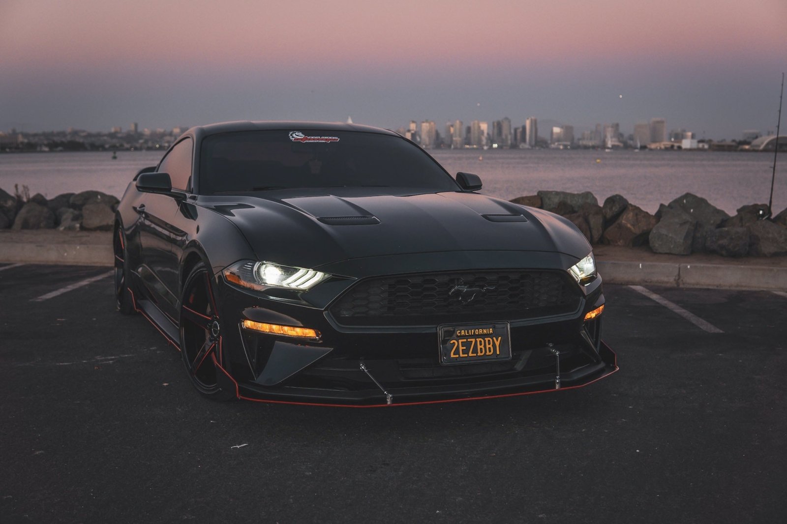 FSPE CHAOS Front Splitter – Mustang S550 (2018–2023 Ecoboost & GT) - JSI Racing 