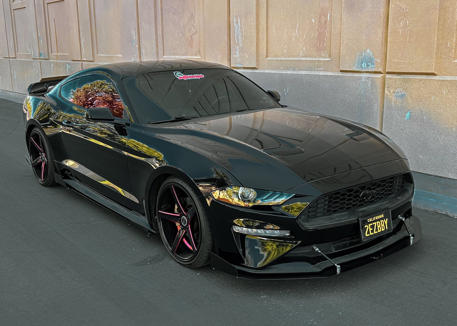 FSPE CHAOS Front Splitter – Mustang S550 (2018–2023 Ecoboost & GT) - JSI Racing 