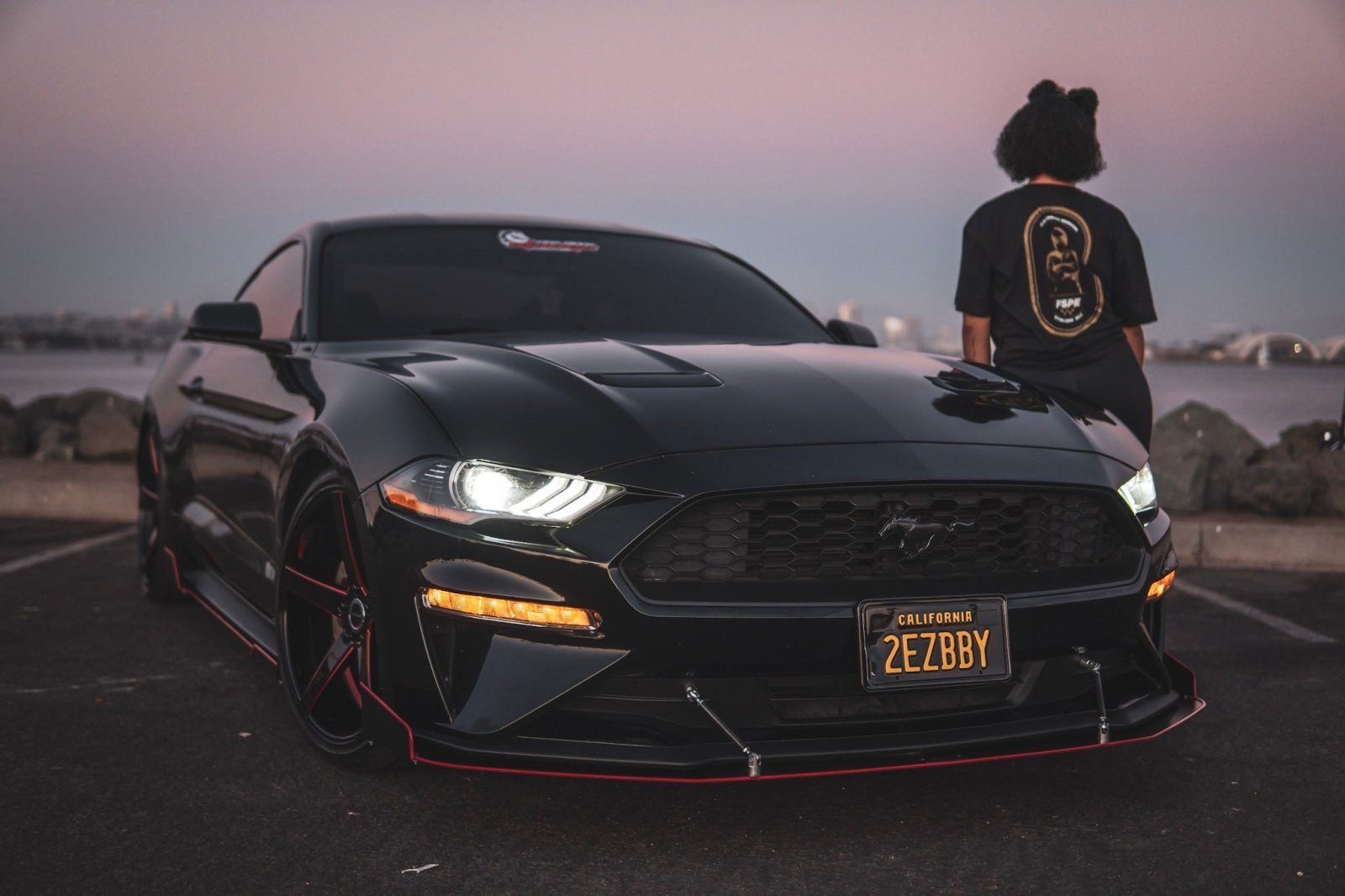 FSPE CHAOS Front Splitter – Mustang S550 (2018–2023 Ecoboost & GT) - JSI Racing 