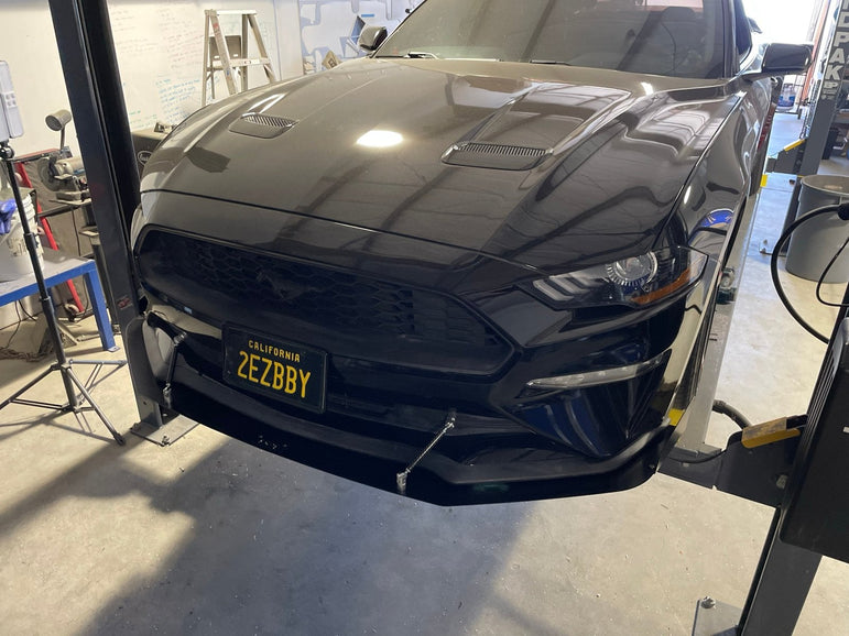FSPE CHAOS Front Splitter – Mustang S550 (2018–2023 Ecoboost & GT) - JSI Racing 