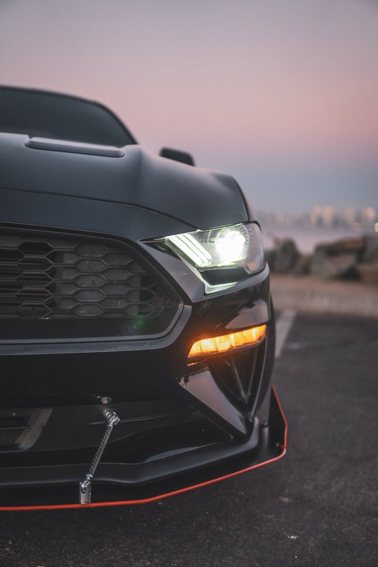 FSPE CHAOS Front Splitter – Mustang S550 (2018–2023 Ecoboost & GT) - JSI Racing 