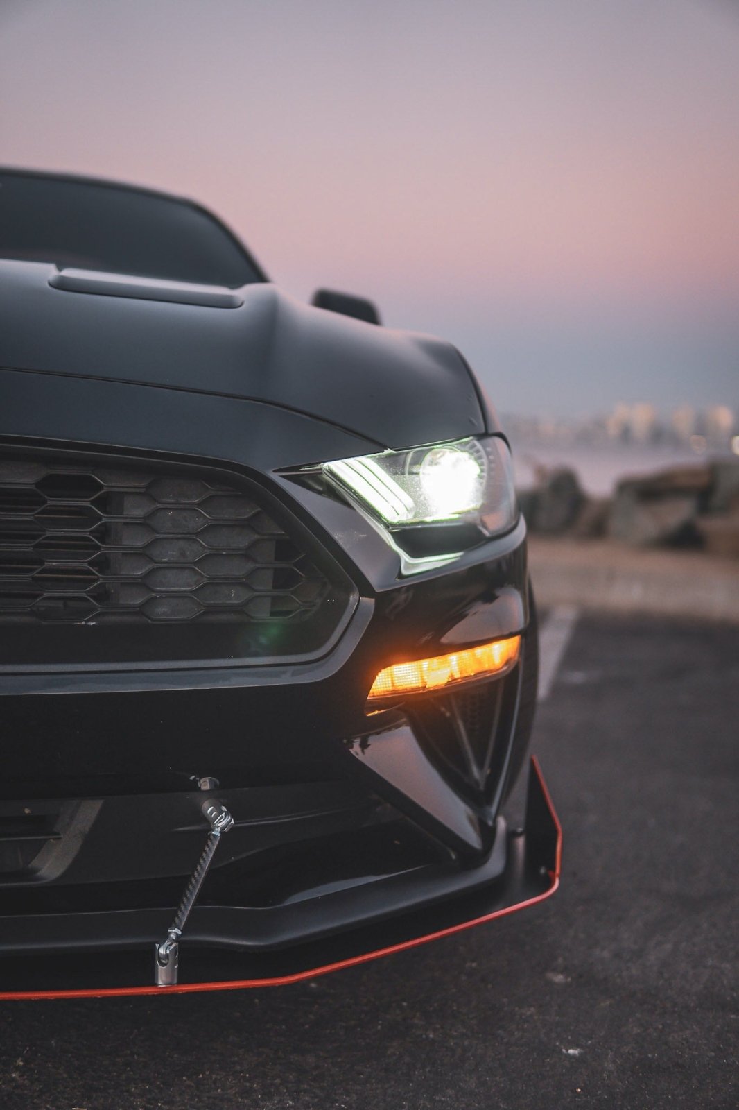 FSPE CHAOS Front Splitter – Mustang S550 (2018–2023 Ecoboost & GT) - JSI Racing 