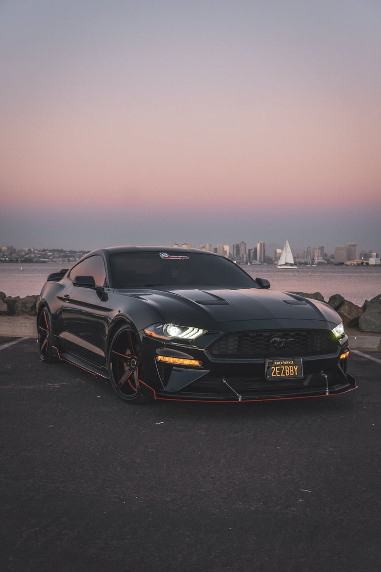 FSPE CHAOS Front Splitter – Mustang S550 (2018–2023 Ecoboost & GT) - JSI Racing 