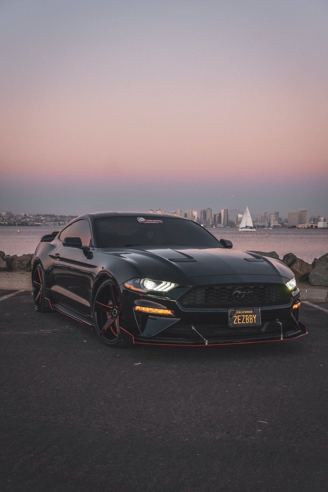 FSPE CHAOS Front Splitter – Mustang S550 (2018–2023 Ecoboost & GT) - JSI Racing 
