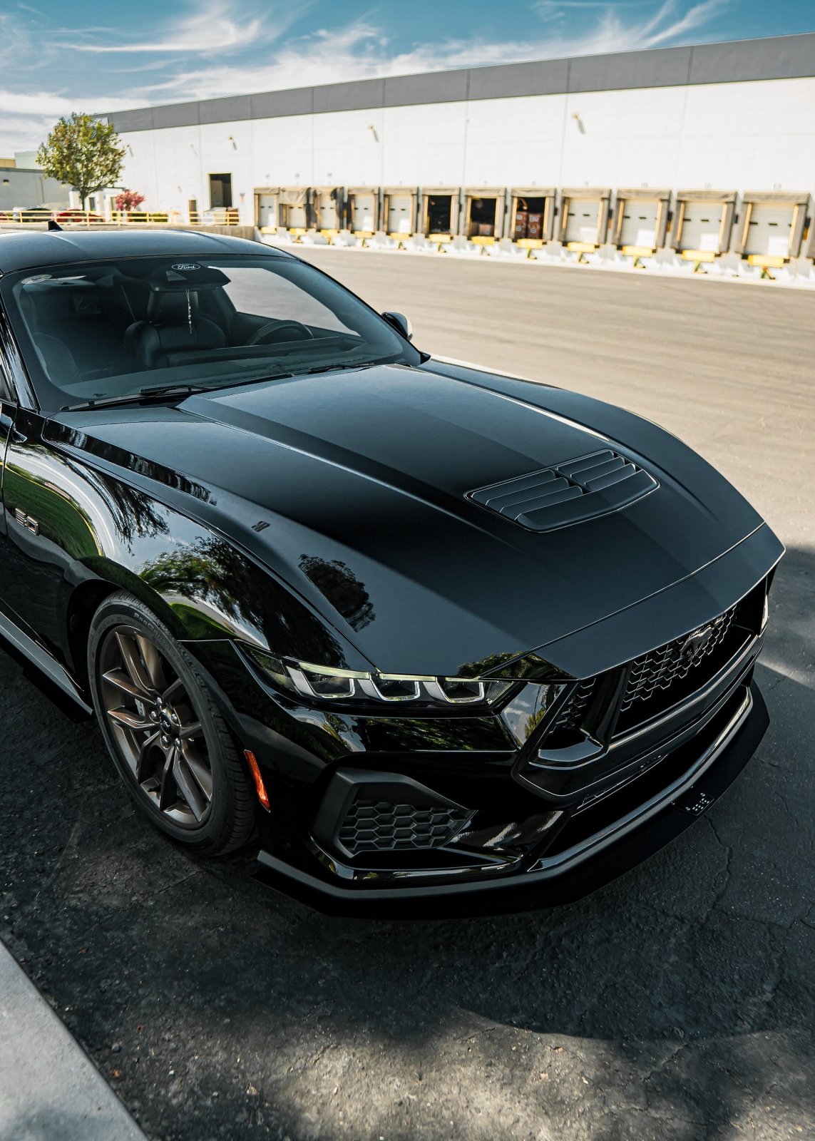 Ford Mustang (2024+) Ecoboost/GT Front Splitter - THE GOAT - JSI Racing 