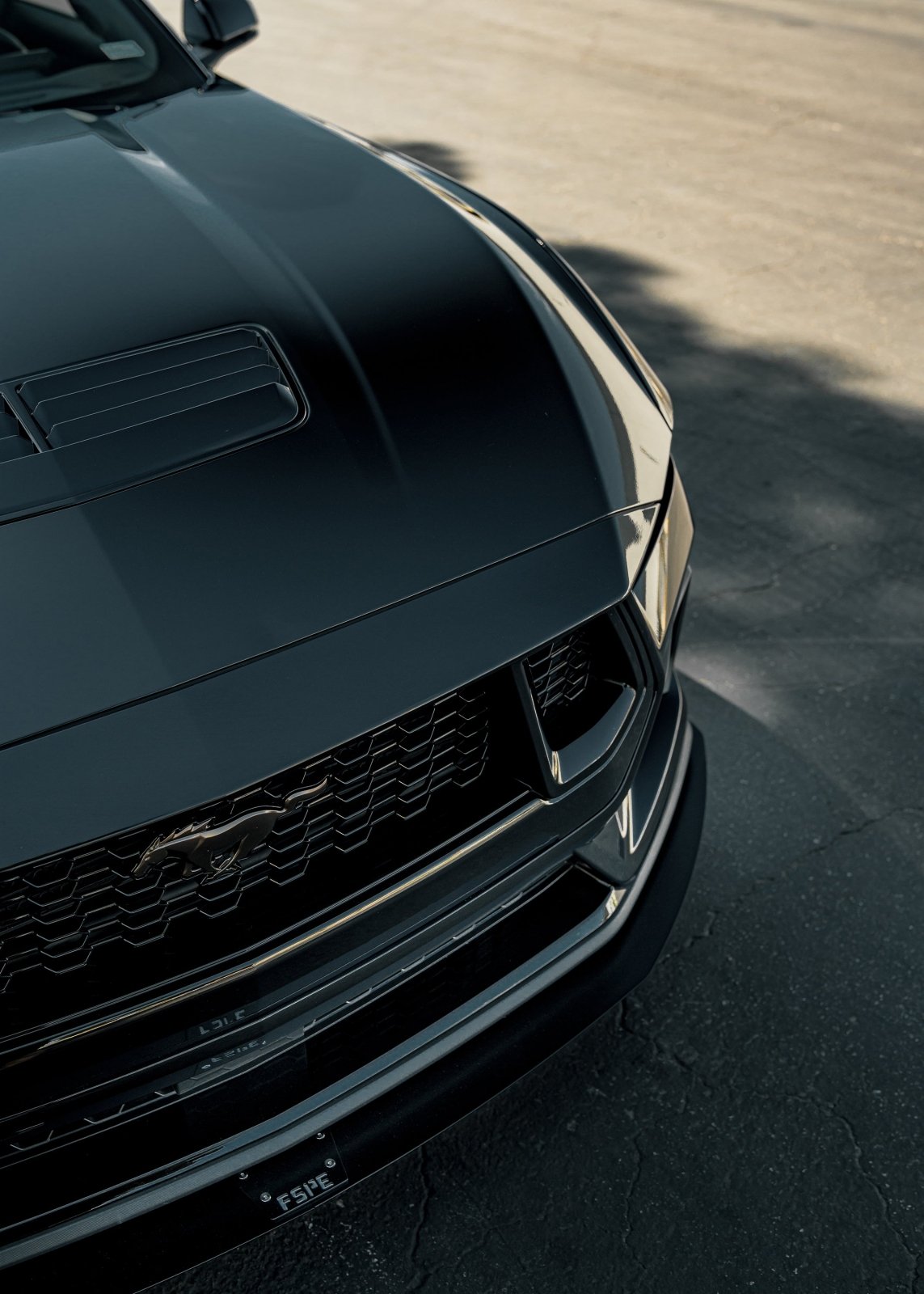 Ford Mustang (2024+) Ecoboost/GT Front Splitter - THE GOAT - JSI Racing 