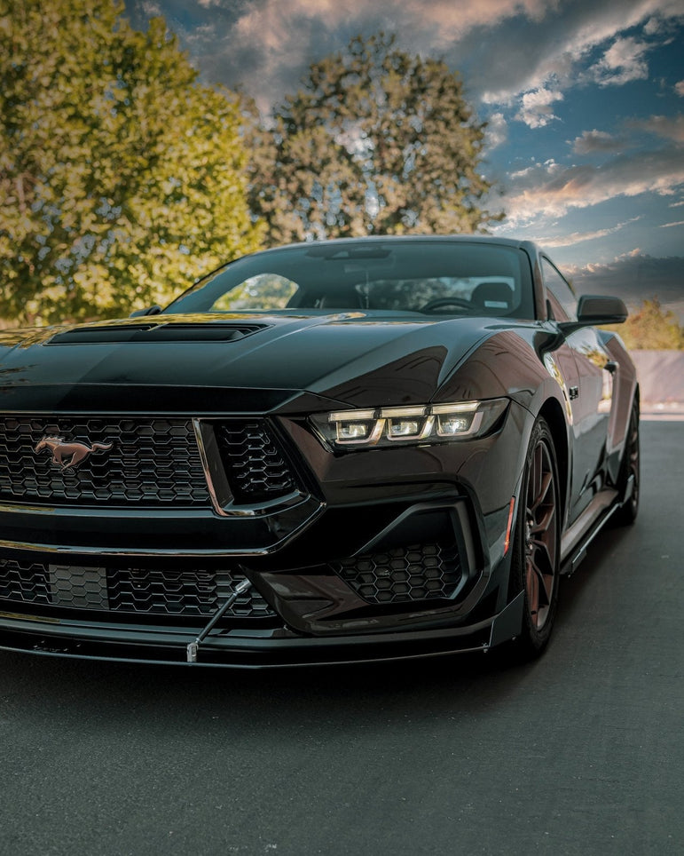 Ford Mustang (2024+) Ecoboost/GT Front Splitter - THE GOAT - JSI Racing 