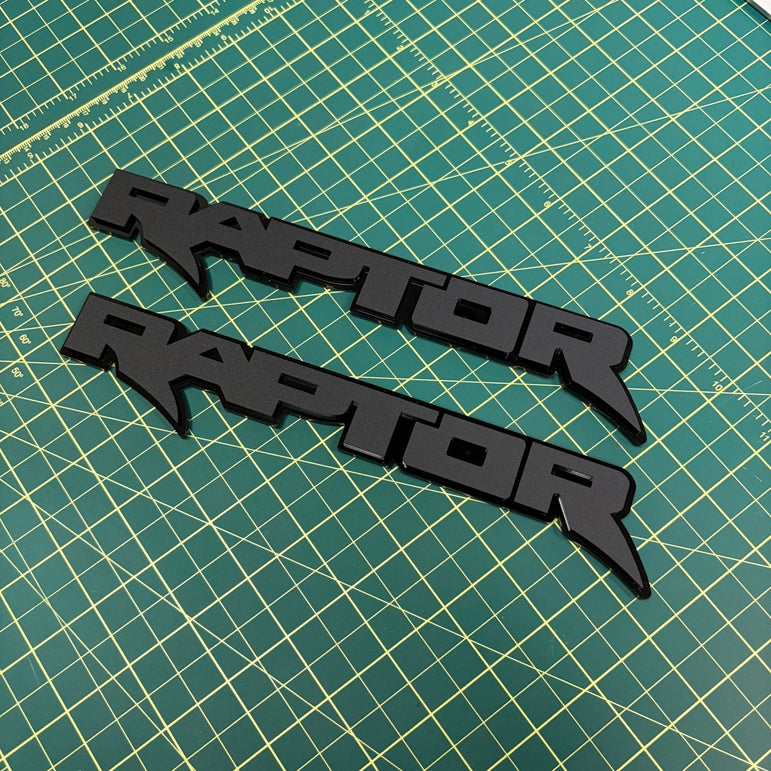 FSPE Ford Raptor Door Emblems (F-150, Ranger, Bronco – Pair)