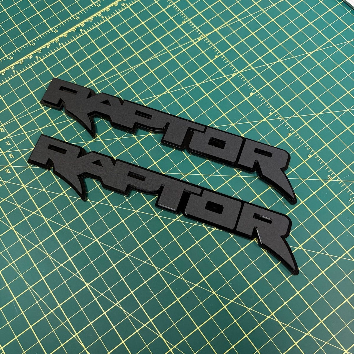 FSPE Ford Raptor Door Emblems (F-150, Ranger, Bronco – Pair)
