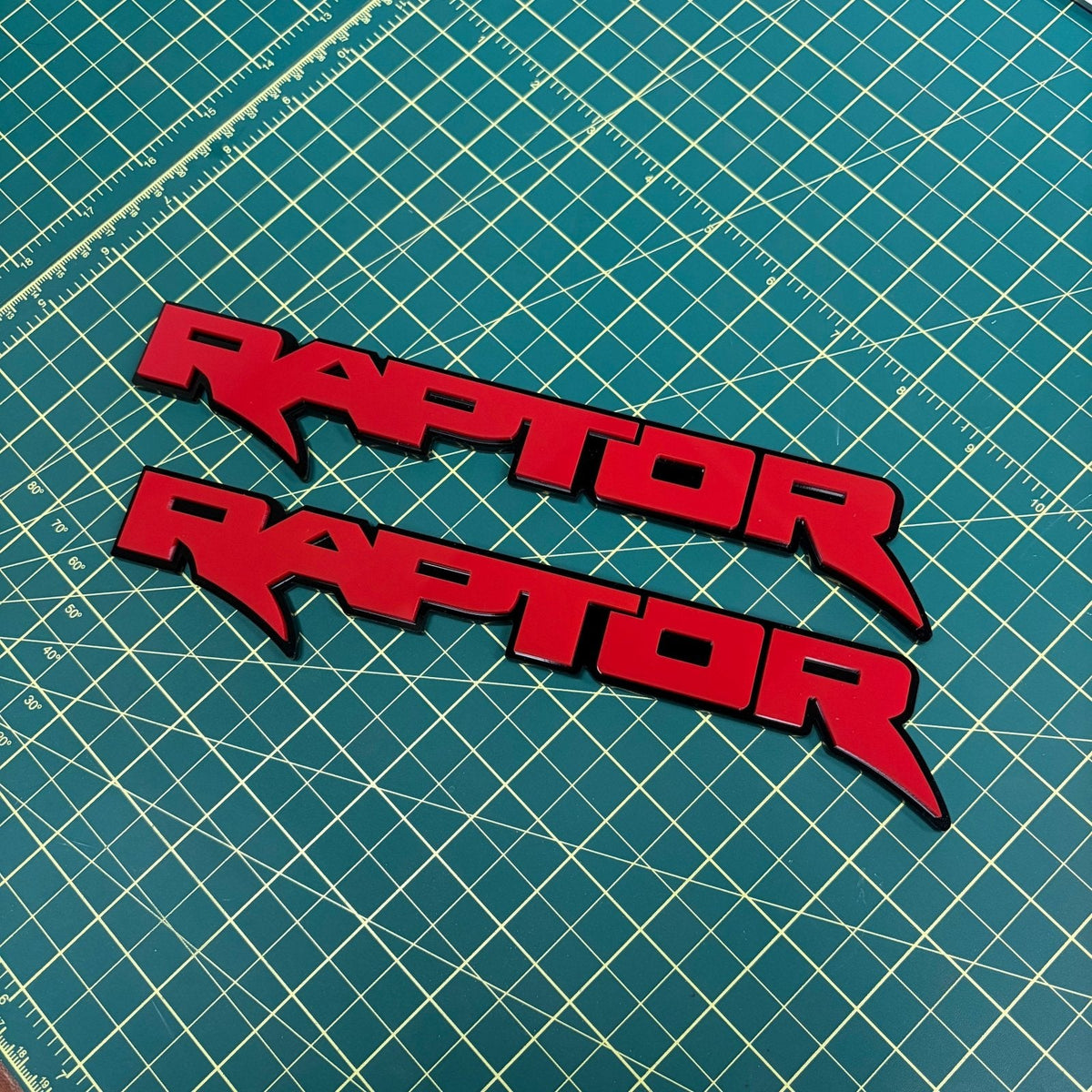 FSPE Ford Raptor Door Emblems (F-150, Ranger, Bronco – Pair)