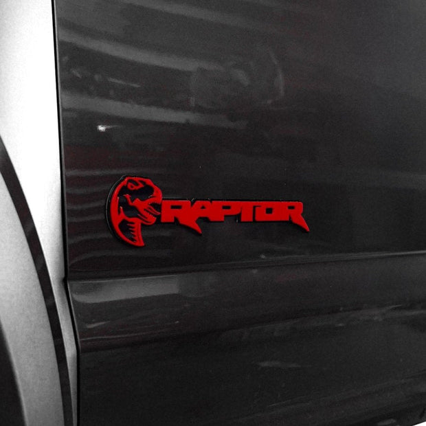 FSPE Ford Raptor Door Emblems (F-150, Ranger, Bronco – Pair)