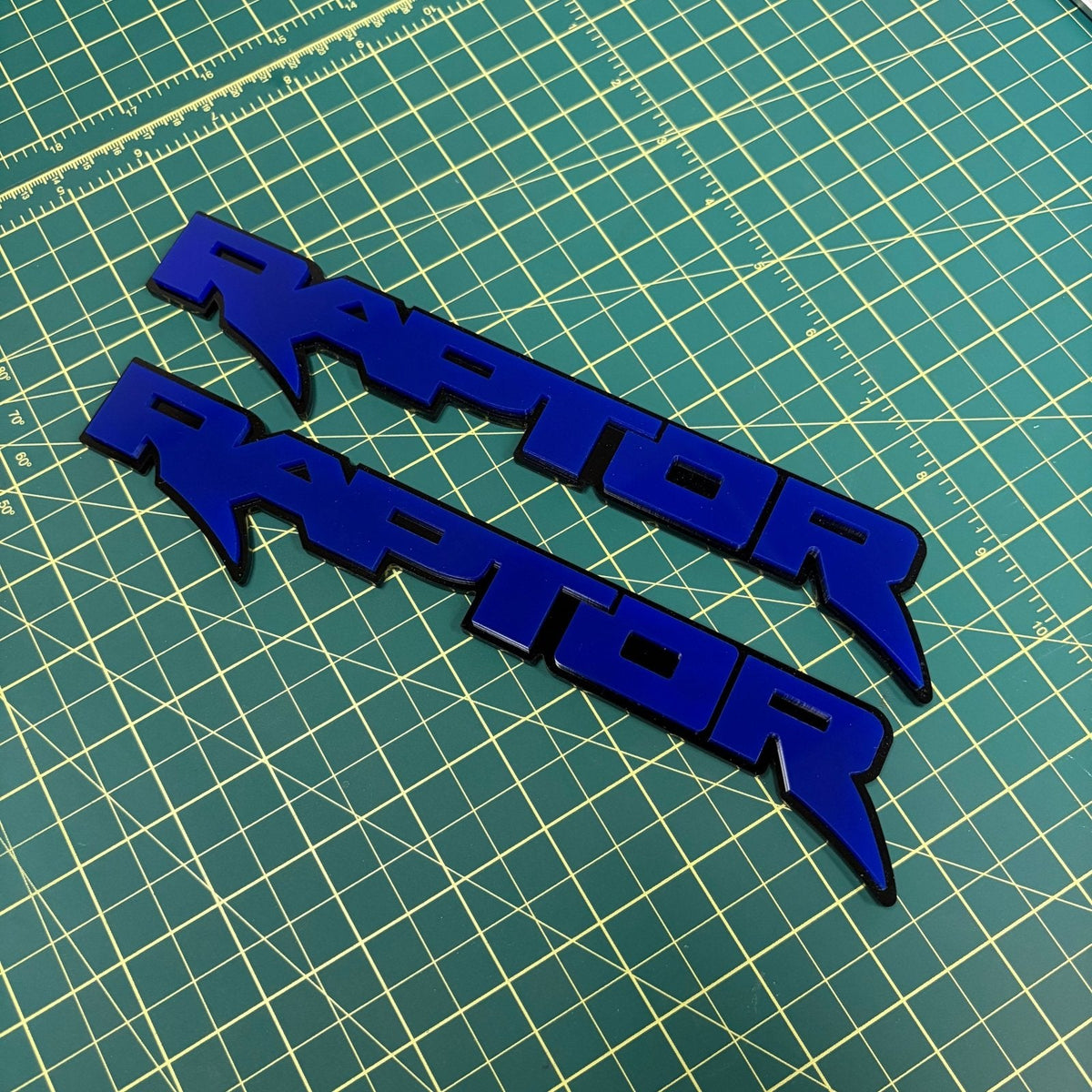 FSPE Ford Raptor Door Emblems (F-150, Ranger, Bronco – Pair)