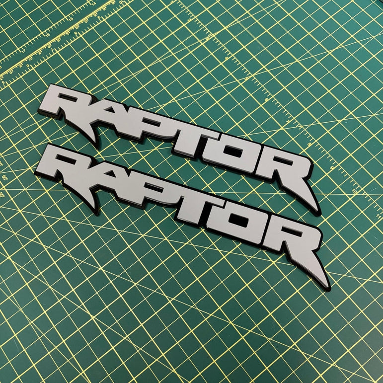 FSPE Ford Raptor Door Emblems (F-150, Ranger, Bronco – Pair)