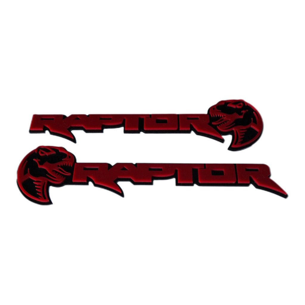 FSPE Ford Raptor Door Emblems (F-150, Ranger, Bronco – Pair) - JSI Racing 