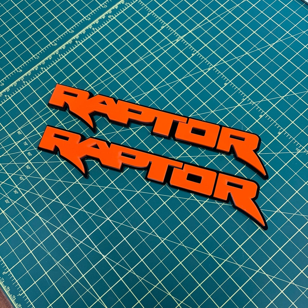 FSPE Ford Raptor Door Emblems (F-150, Ranger, Bronco – Pair)