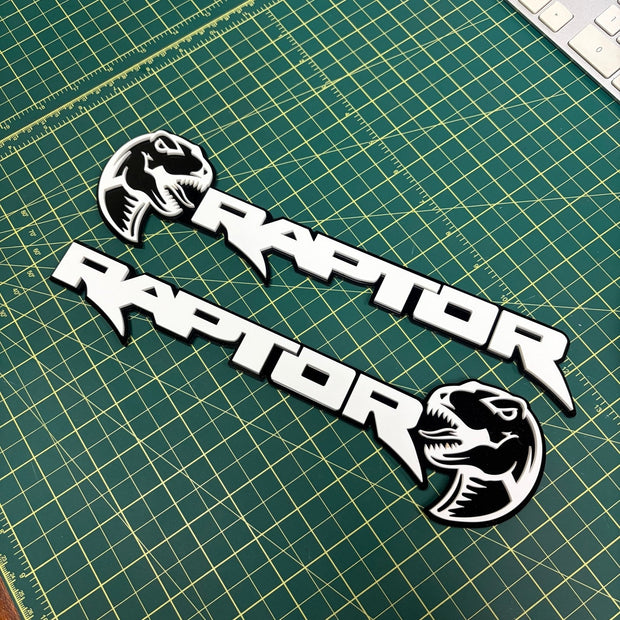FSPE Ford Raptor Door Emblems (F-150, Ranger, Bronco – Pair)