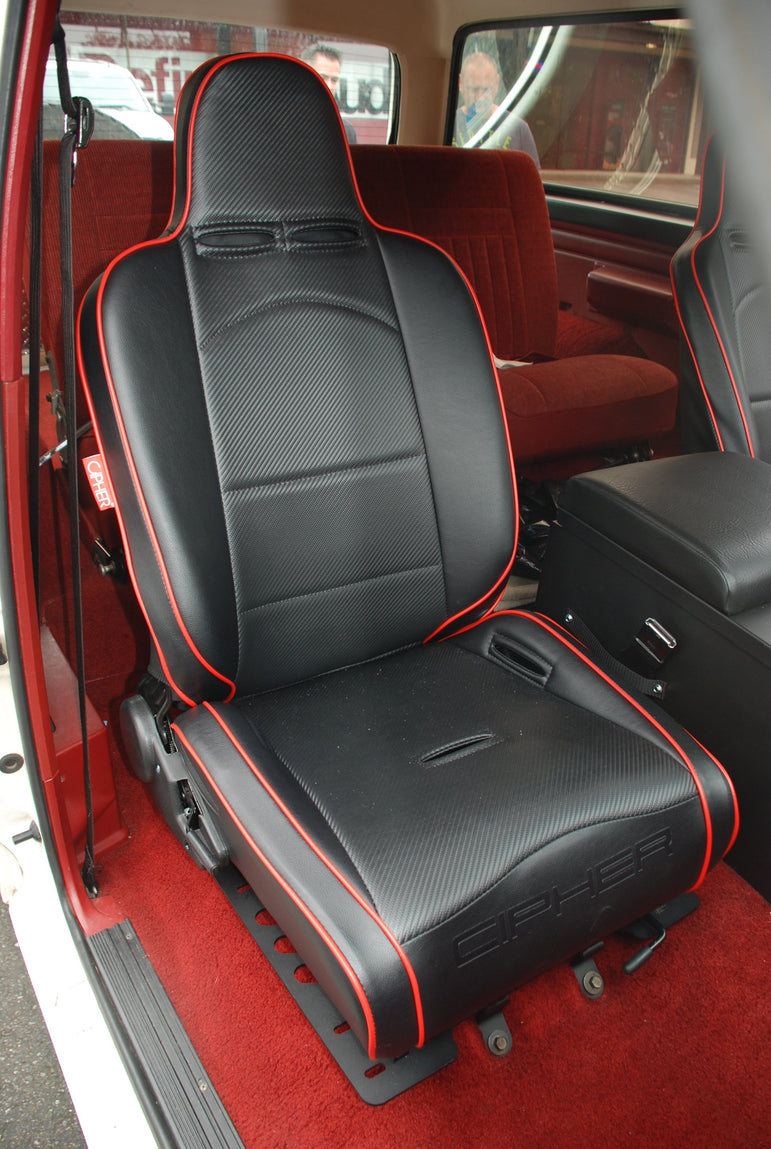 Planted Seat Bracket- Ford Bronco [Third Generation Excluding Bench Seat Models] (1980-1986) - Driver / Left Planted Technology