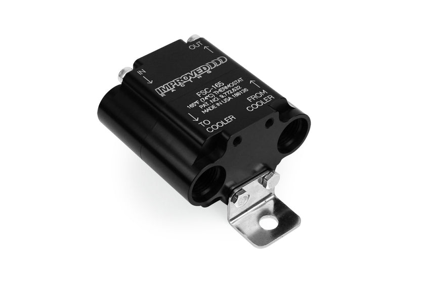 Improved Racing Compact High-Flow Engine & Transmission Oil Cooler Thermostat, 145°F