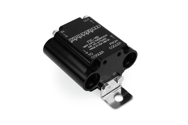 Improved Racing Compact High-Flow Engine & Transmission Oil Cooler Thermostat, 185°F
