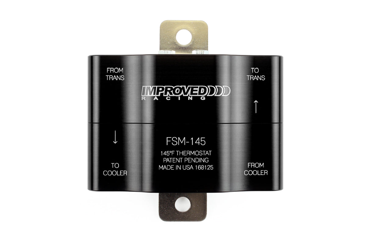 Improved Racing High-Flow Inline Oil Cooler Thermostat, 145°F