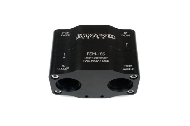 Improved Racing High-Flow Engine Oil Cooler Thermostat, 185°F
