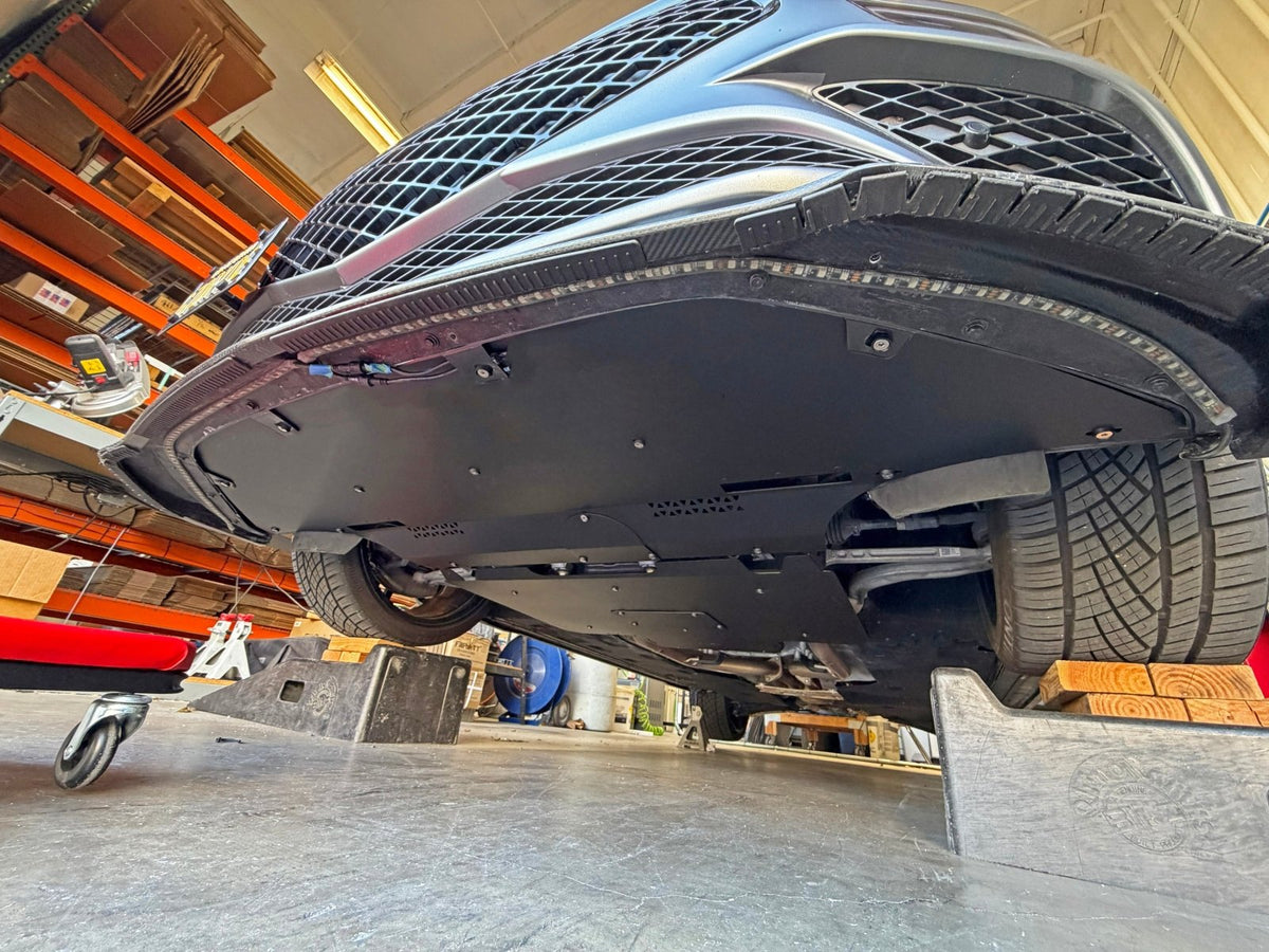 FSPE Genesis G70 (2018-2026) Aluminum Front Bumper Skid Plate - JSI Racing