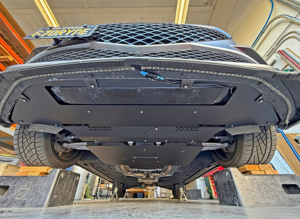 FSPE Genesis G70 (2018-2026) Aluminum Front Bumper Skid Plate - JSI Racing
