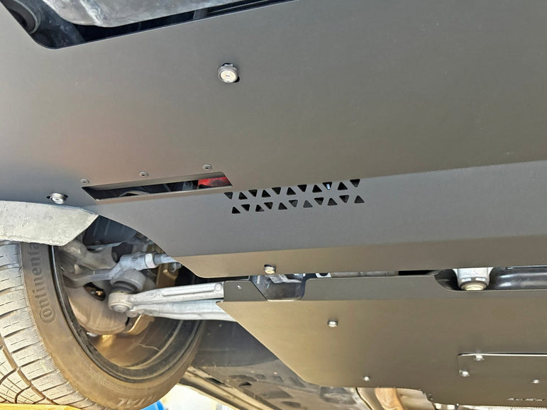 FSPE Genesis G70 (2018-2026) Aluminum Front Bumper Skid Plate - JSI Racing