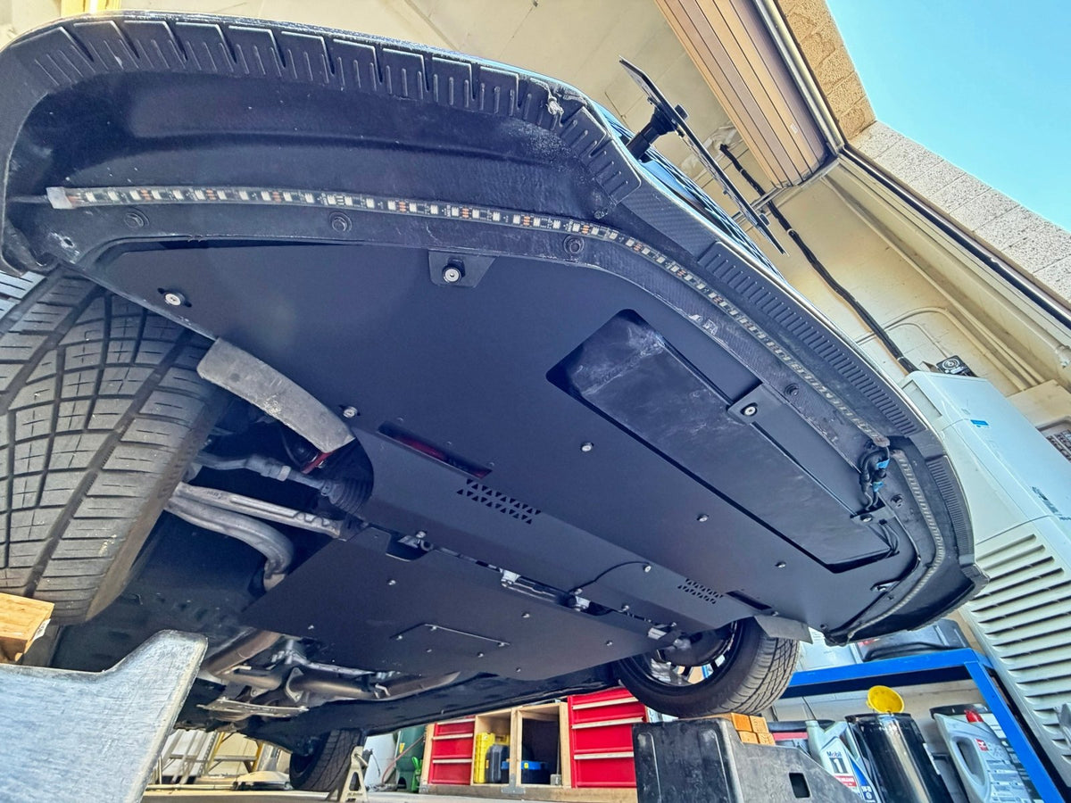 FSPE Genesis G70 (2018-2026) Aluminum Front Bumper Skid Plate - JSI Racing