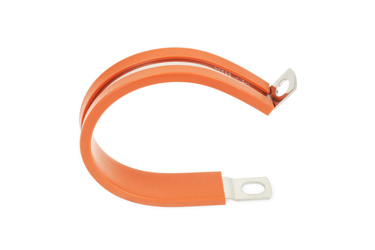Adel High Temp Silicone Cushioned Mounting Clamps for AN Hose and Tubing (HCP-1004 Series)