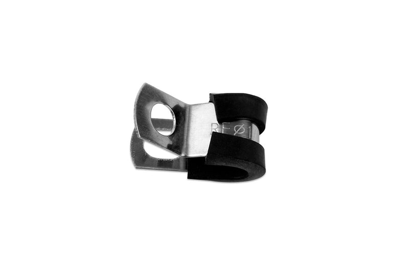 Adel Cushioned Mounting Clamps for Hose and Tubing, High Temp, Stainless Steel