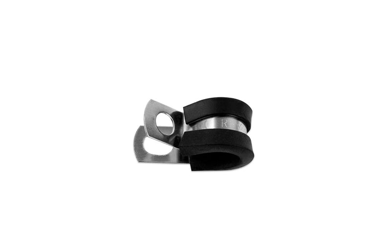 Adel Cushioned Mounting Clamps for Hose and Tubing, High Temp, Stainless Steel