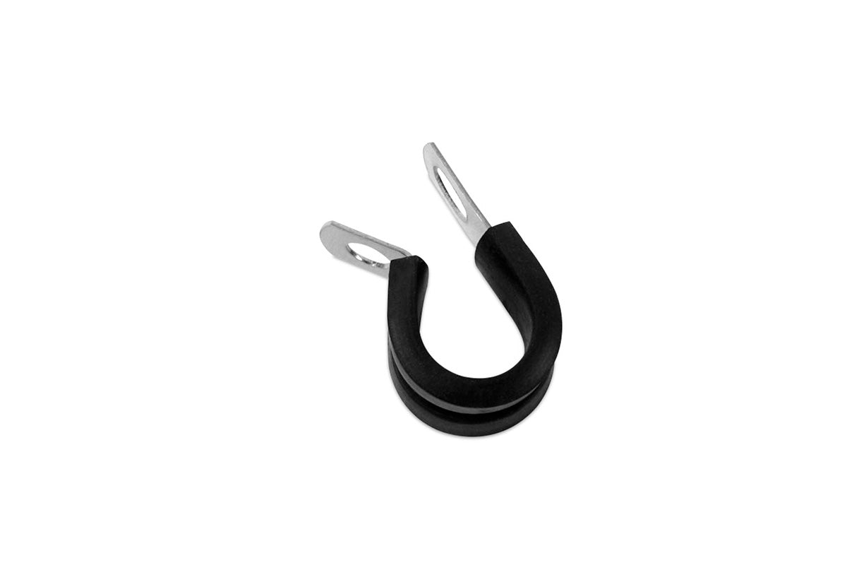 Adel Cushioned Mounting Clamps for Hose and Tubing, High Temp, Stainless Steel