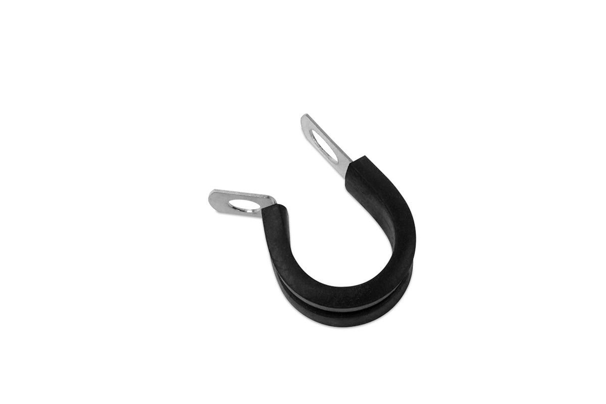 Adel Cushioned Mounting Clamps for Hose and Tubing, High Temp, Stainless Steel