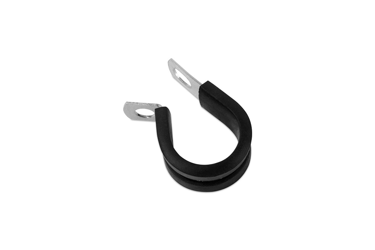 Adel Cushioned Mounting Clamps for Hose and Tubing, High Temp, Stainless Steel