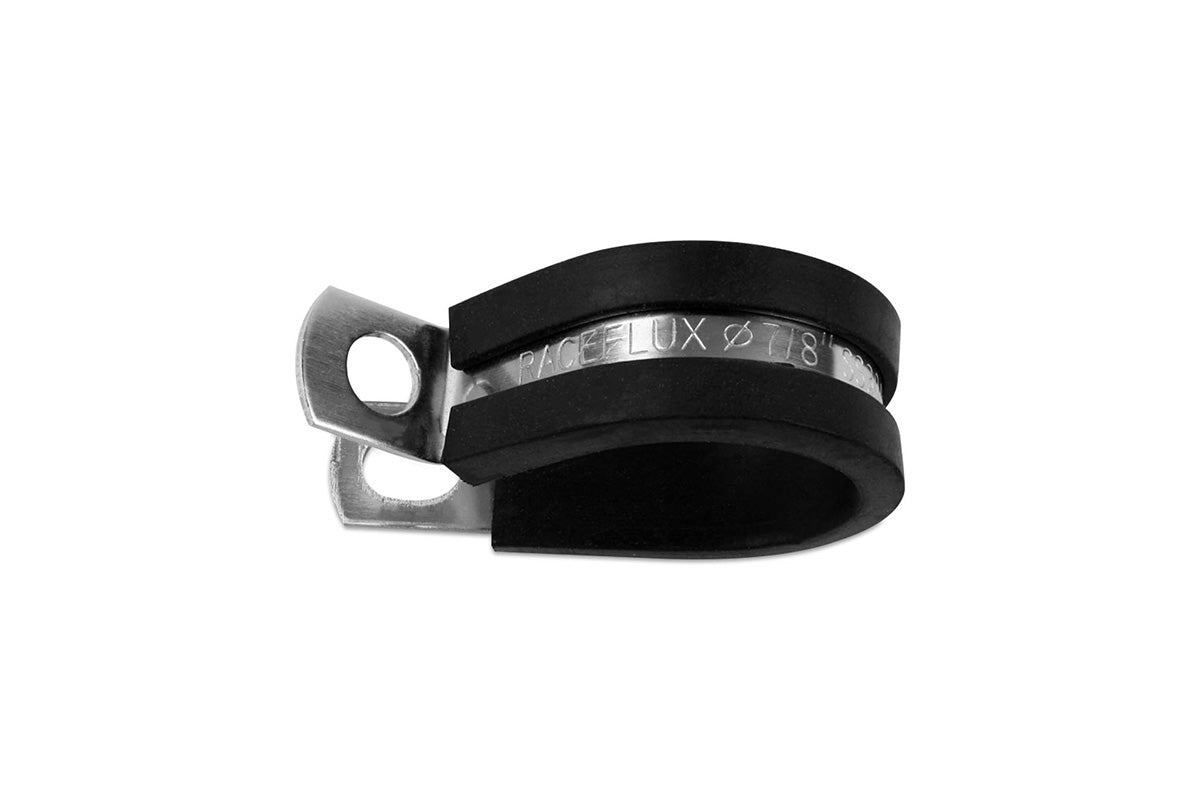 Adel Cushioned Mounting Clamps for Hose and Tubing, High Temp, Stainless Steel