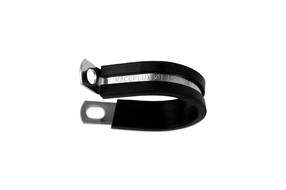 Adel Cushioned Mounting Clamps for Hose and Tubing, High Temp, Stainless Steel