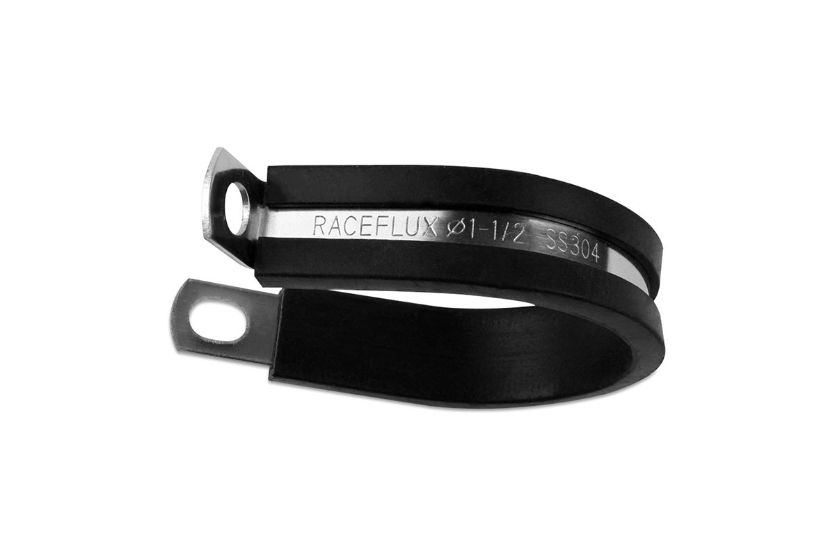 Adel Cushioned Mounting Clamps for Hose and Tubing, High Temp, Stainless Steel