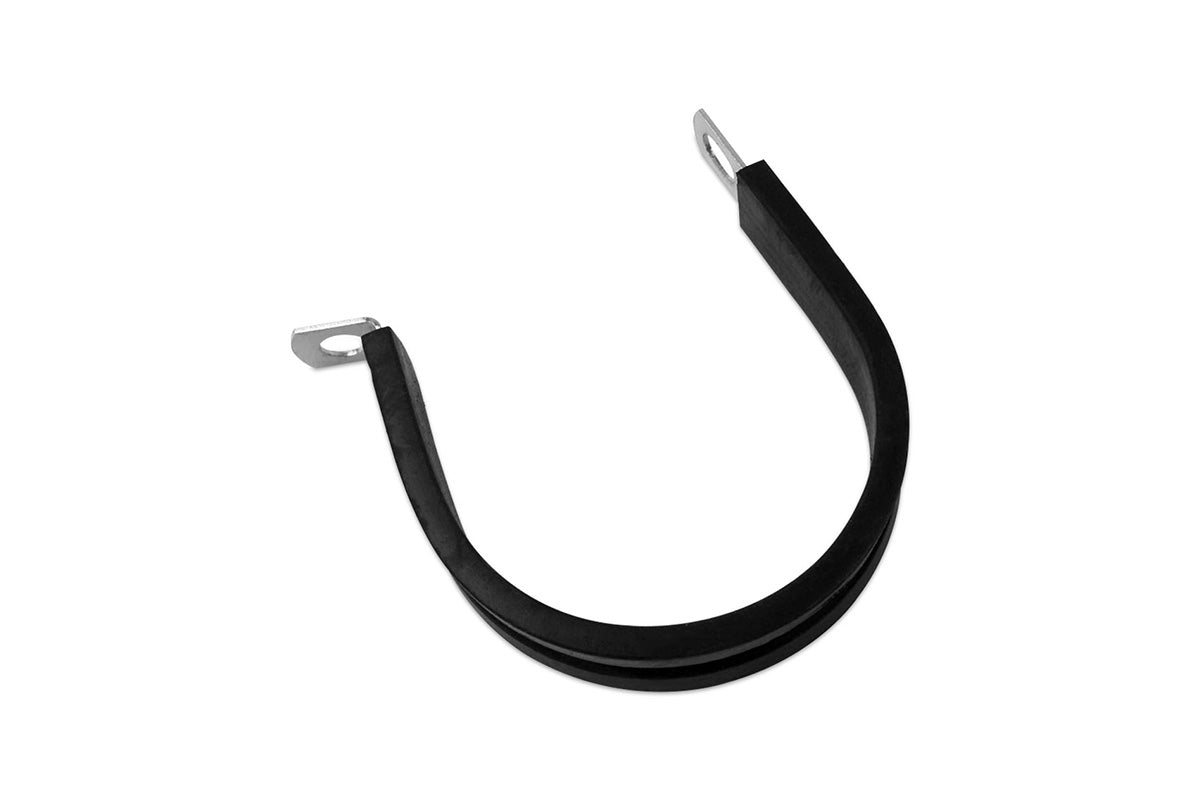 Adel Cushioned Mounting Clamps for Hose and Tubing, High Temp, Stainless Steel
