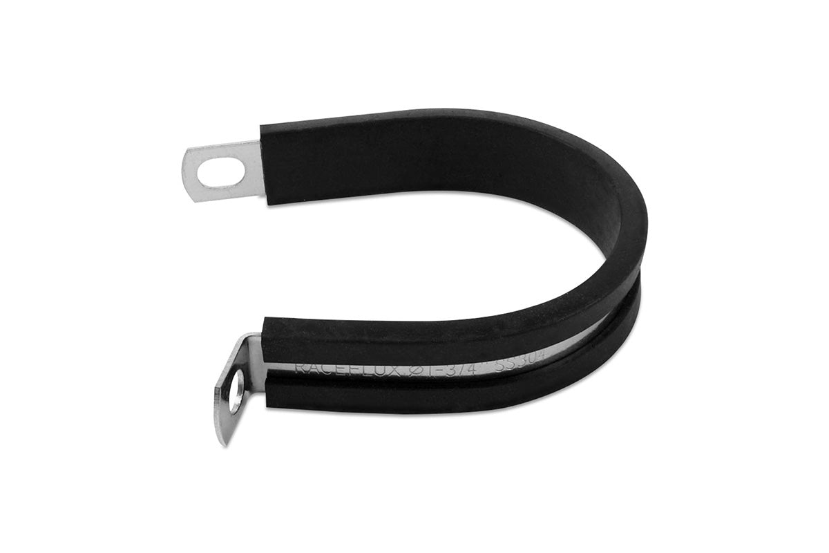 Adel Cushioned Mounting Clamps for Hose and Tubing, High Temp, Stainless Steel