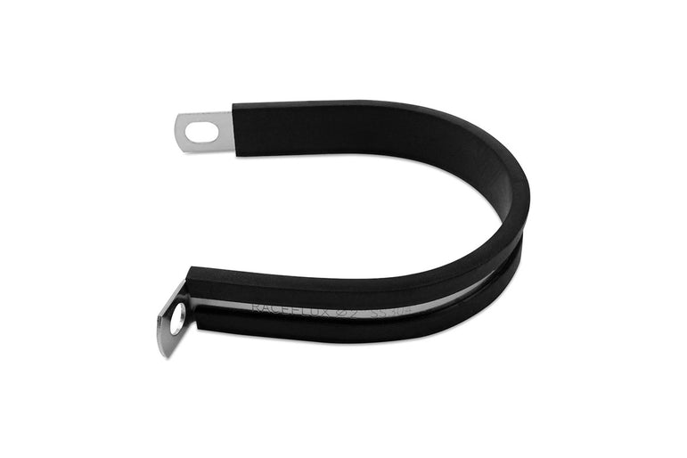 Adel Cushioned Mounting Clamps for Hose and Tubing, High Temp, Stainless Steel